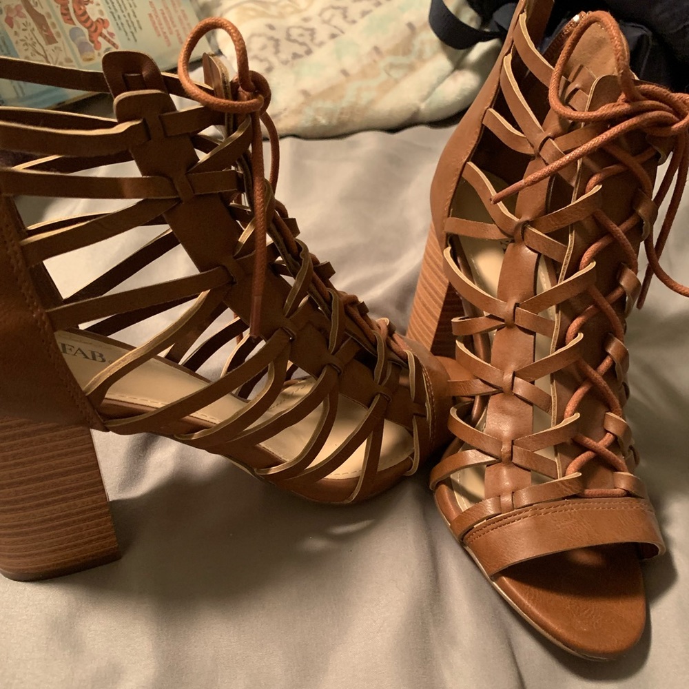 JUST FAB SHOES. NEVER WORN